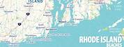 Map of Rhode Island Beaches