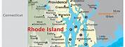 Map of Rhode Island State