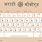 Marathi Typing Chart