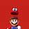 Mario Emblem iPhone Wallpaper