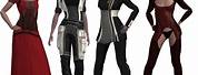 Mass Effect Shepard Clothing Concept Art