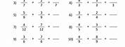 Math Drills Fractions