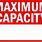 Maximum Capacity Icon