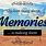 Memories Quotes and Sayings