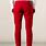 Men's Red Chinos
