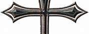 Metal Gothic Cross