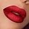 Metallic Red Lipstick