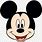Mickey Mouse Face Logo