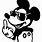 Mickey Mouse Flip Off