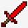 Minecraft Red Diamond Sword