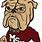 Mississippi State Bulldog Mascot Logo
