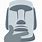 Moai Face Emoji Meme