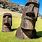 Moai Stone Head