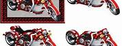 Motorcycle 3D Decoupage
