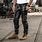 Motorcycle Leather Pants for Men