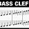 Music Bass Clef Notes Chart