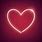 Neon Heart Art