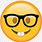 Nerd Emoji Photo