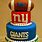 New York Giants Cake