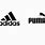 Nike Adidas Puma Logo