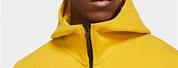 Nike Tech Hoodie Black and Gold