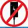 No Cell Phone Charging Sign
