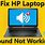 No Sound On HP Laptop