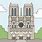 Notre Dame Drawing Easy