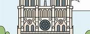 Notre Dame Easy Sketch