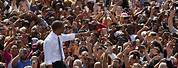 Obama Campaign Crowd