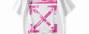 Off White Pink T-Shirt