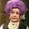 Old Lady Purple Hair