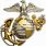 Old Marine Corps Emblems