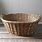 Old-Fashioned Wicker Laundry Basket