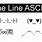 One Line ASCII