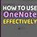 OneNote User Guide