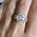 Opal Engagement Ring Set