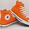Orange Converse Shoes