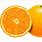Orange Fruit Half