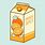 Orange Juice Carton Cartoon