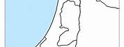 Outline Map of Israel