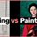 Painting vs Drawing