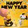 Peanuts Snoopy New Year