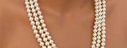 Pearl and Rhinestone Necklace Sets
