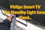 Philips LED LCD TV No Standby Light