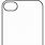 Phone Case Coloring Pages Blank