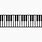 Piano Keys Image Clip Art