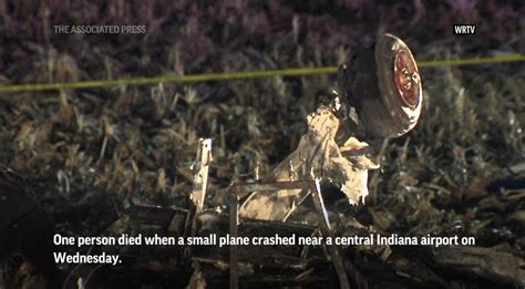 Pilot dead in plane crash in central Indiana