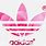 Pink Adidas Logo