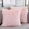 Pink Fluffy Pillow